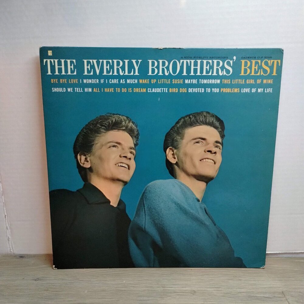 The Everly Brothers' Best Vinyl Record CLP 3025 1959